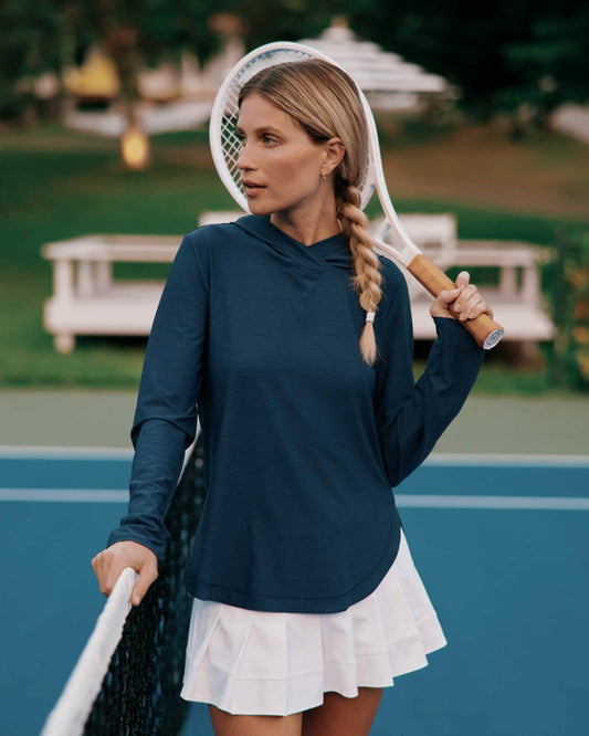 Linley brrr°®-illiant Performance Hoodie | Southern Tide Women