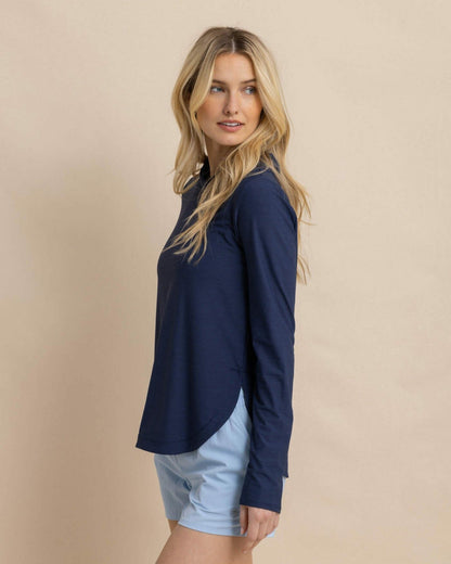 Linley brrr°®-illiant Performance Hoodie | Southern Tide Women