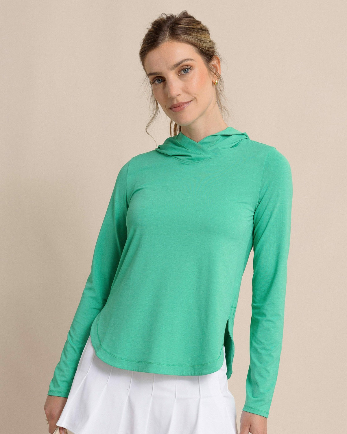 Linley brrr°®-illiant Performance Hoodie | Southern Tide Women