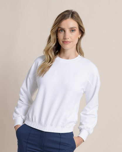 Addison Interlock Crew | Southern Tide Women