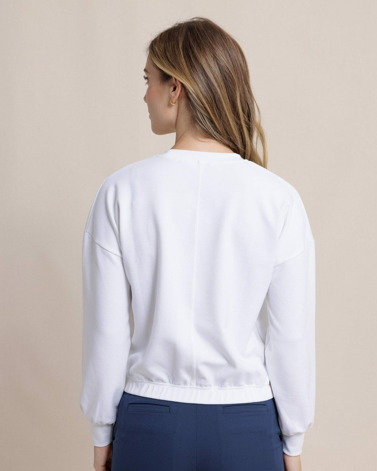 Addison Interlock Crew | Southern Tide Women