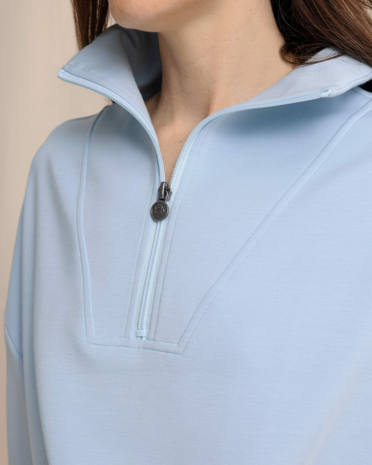 Danielle Luxe Lounge Quarter Zip | Southern Tide Women|Sale