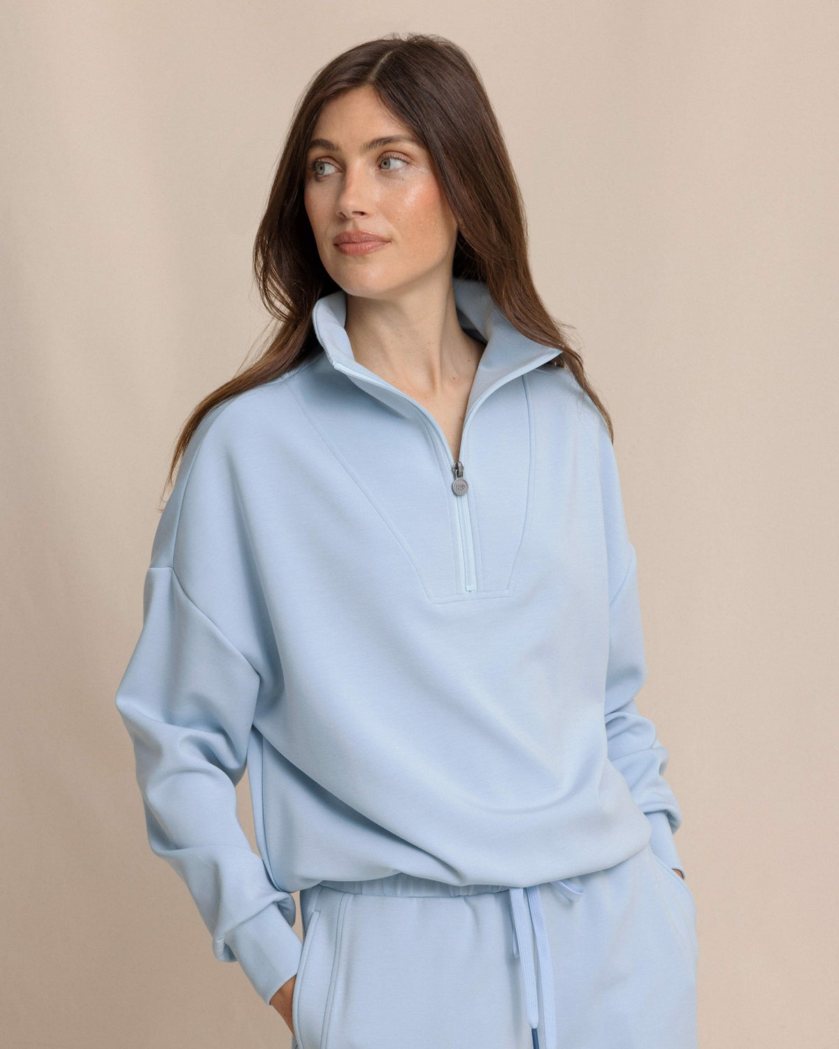 Danielle Luxe Lounge Quarter Zip | Southern Tide Women|Sale