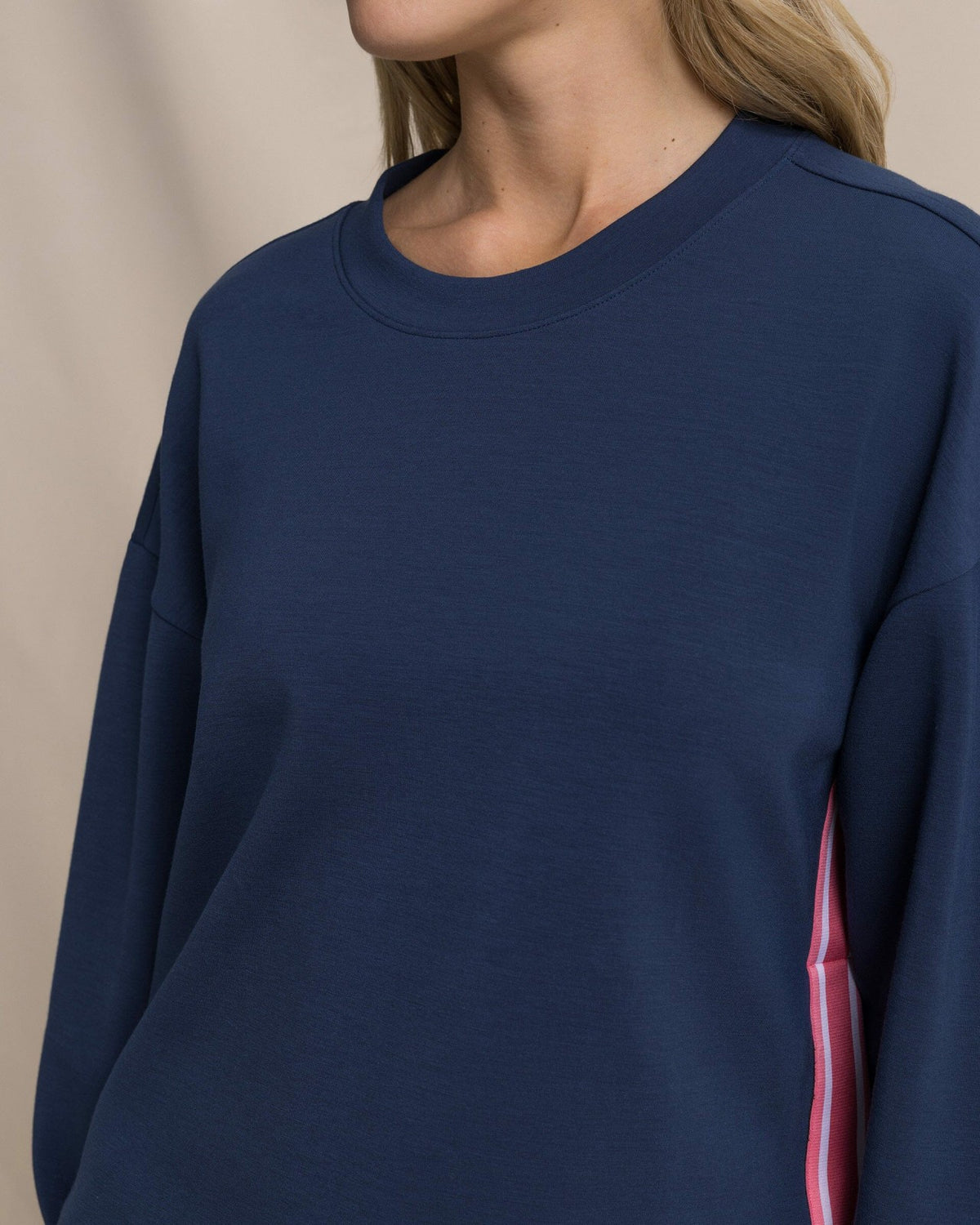 Sabina Sweatshirt with Side Stripe | Southern Tide Women|Sale