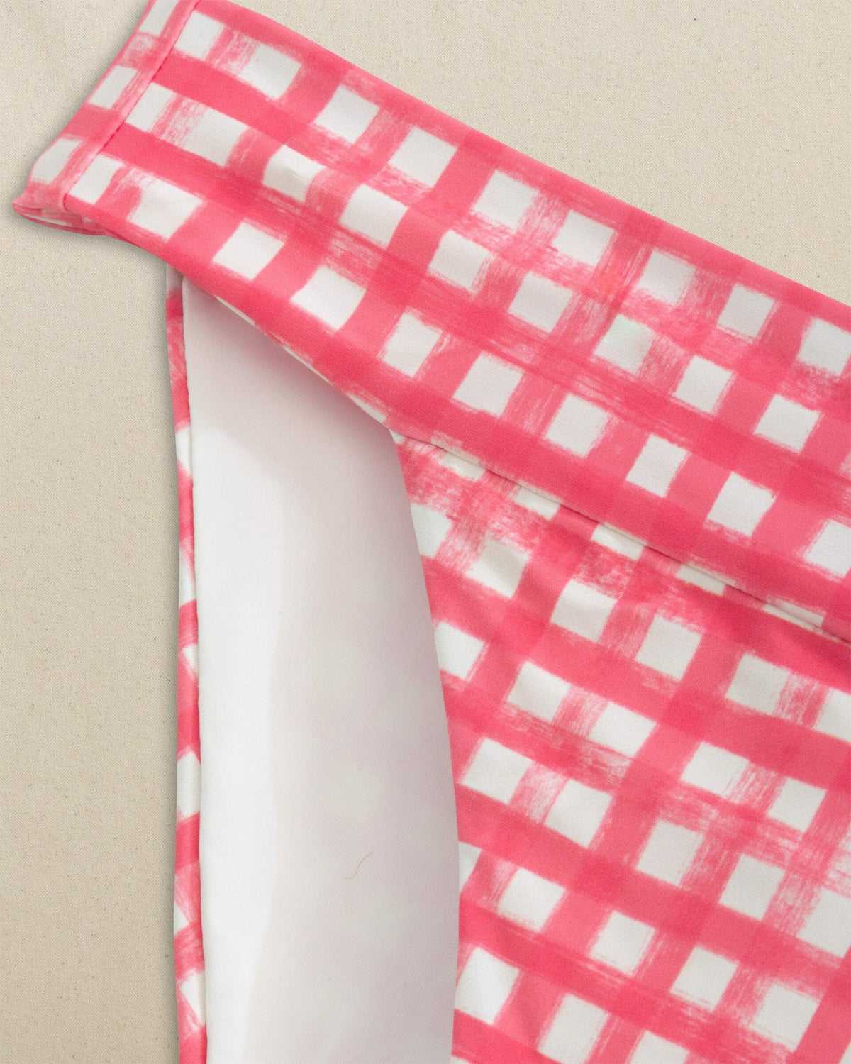 Gingham Banded Bikini Bottom | Southern Tide Women