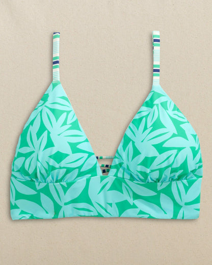 Reversible Tropical Stripe Banded Bikini Top | Southern Tide Women