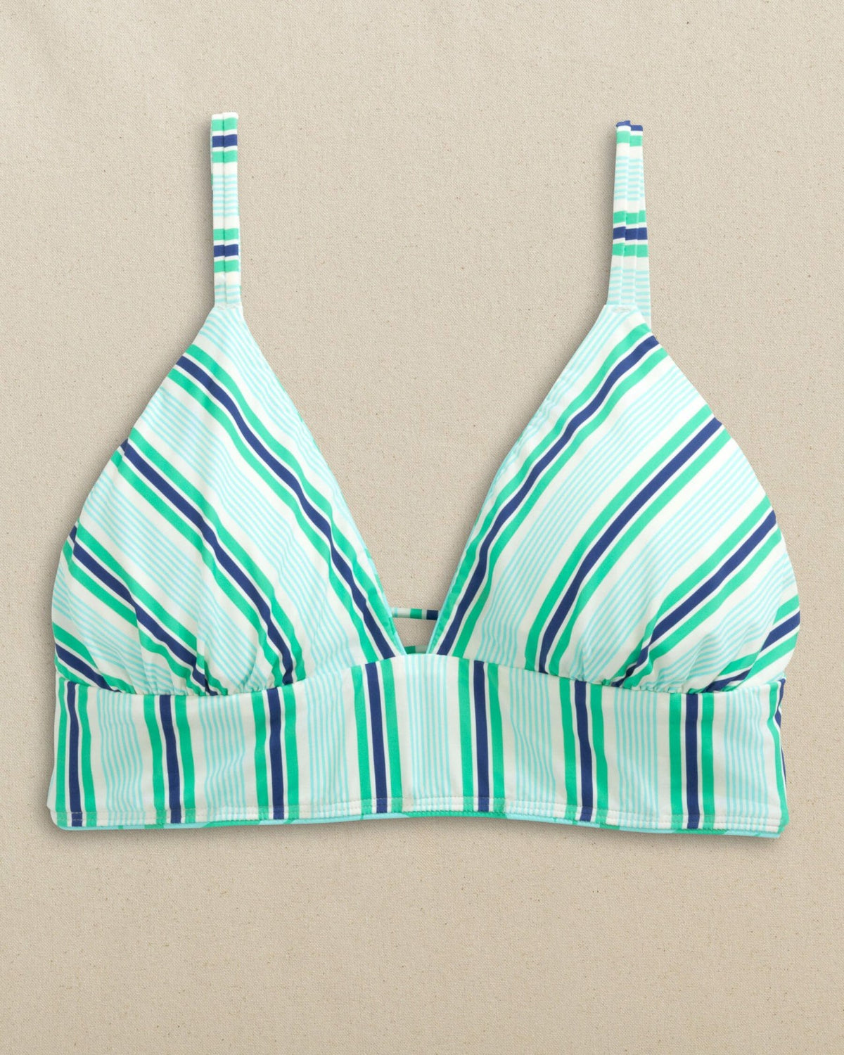 Reversible Tropical Stripe Banded Bikini Top | Southern Tide Women