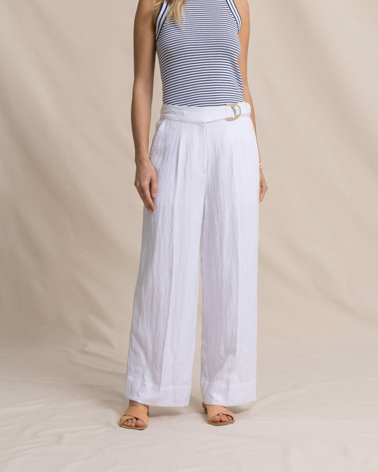 Addilyn Belted Wide Leg Pants | Southern Tide Women