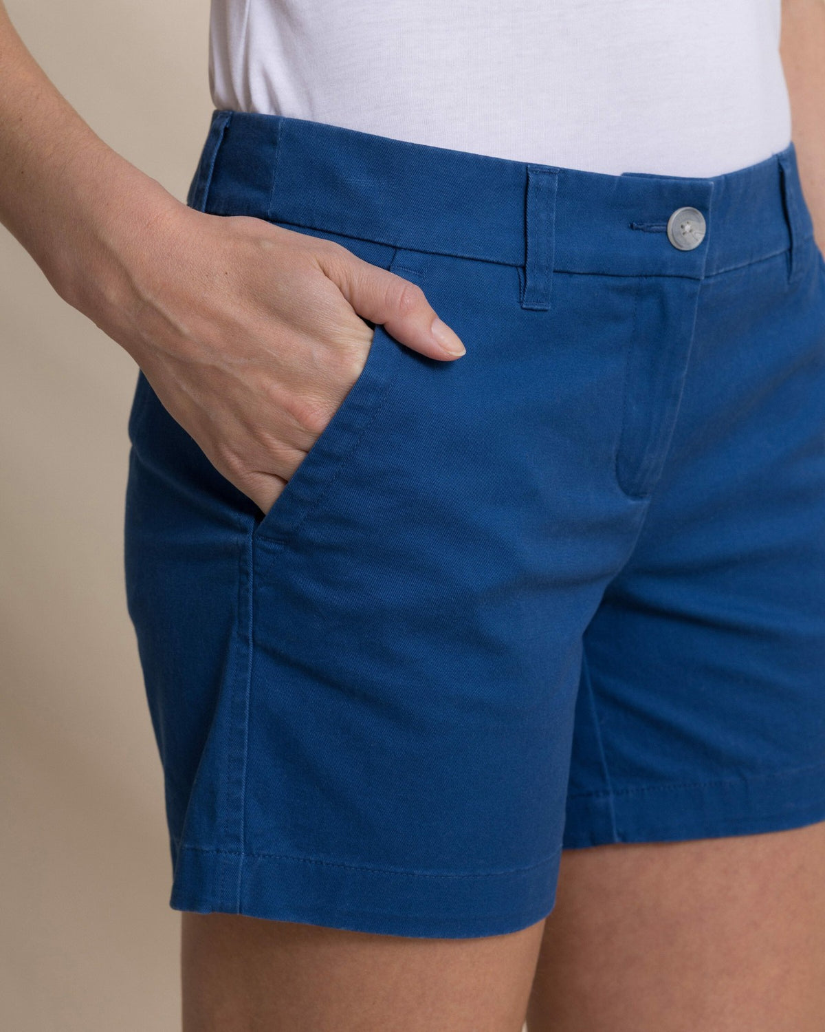 Caroline 5" Cotton Chino Shorts | Southern Tide Women