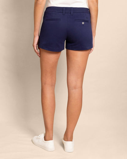 Leah 3" Cotton Chino Shorts | Southern Tide Women