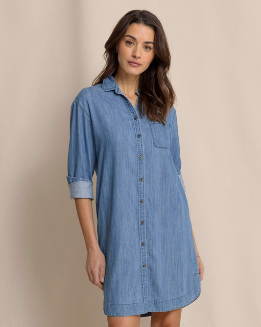 Cam Denim Dress | Southern Tide Women