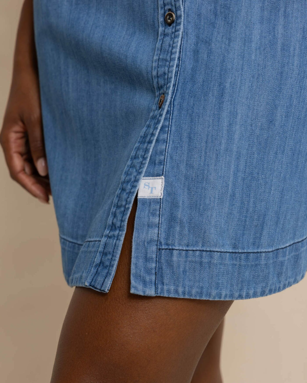 Cam Denim Dress | Southern Tide Women