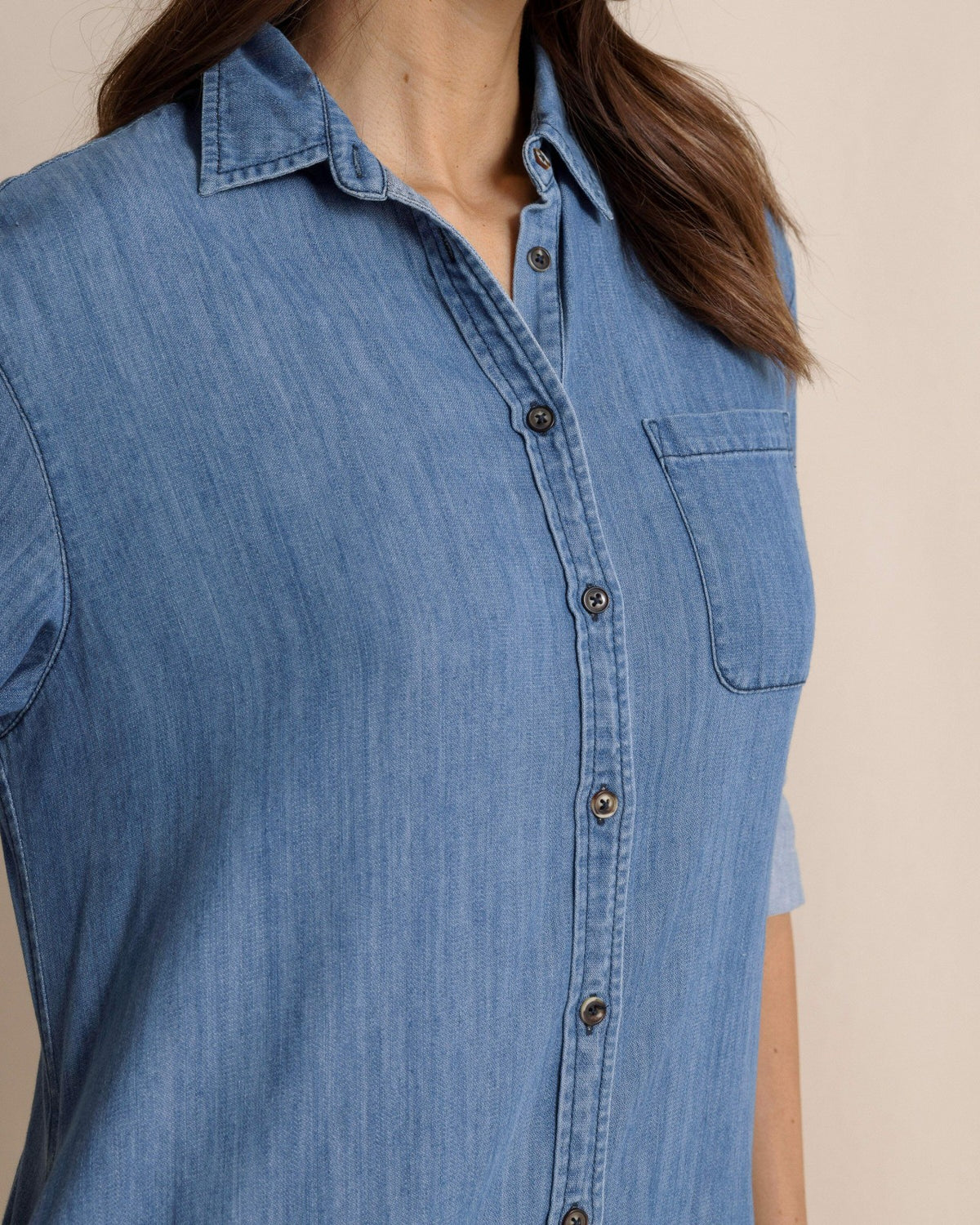 Cam Denim Dress | Southern Tide Women