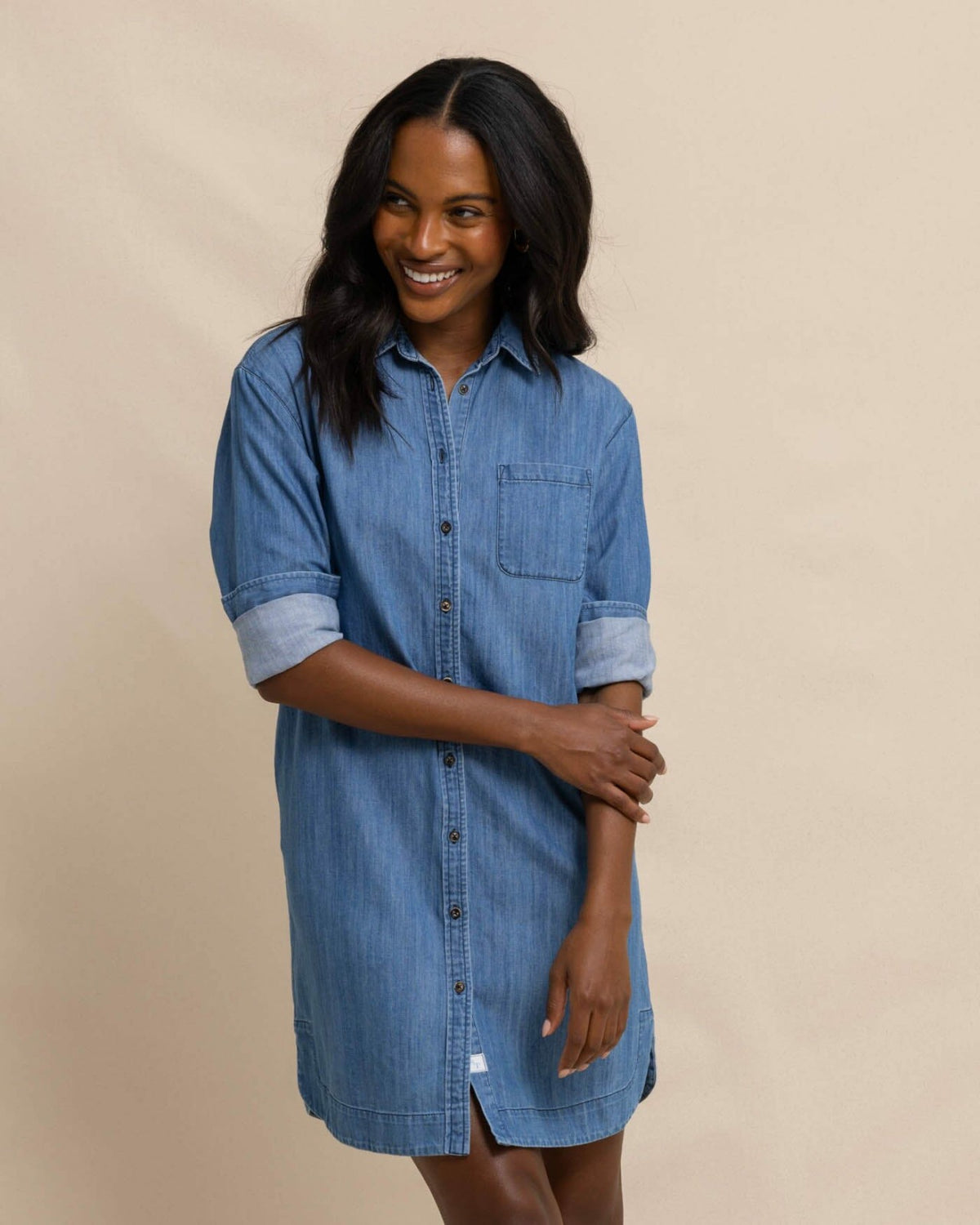 Cam Denim Dress | Southern Tide Women