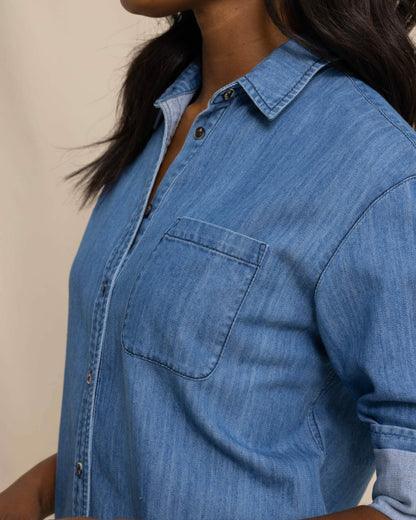 Cam Denim Dress | Southern Tide Women