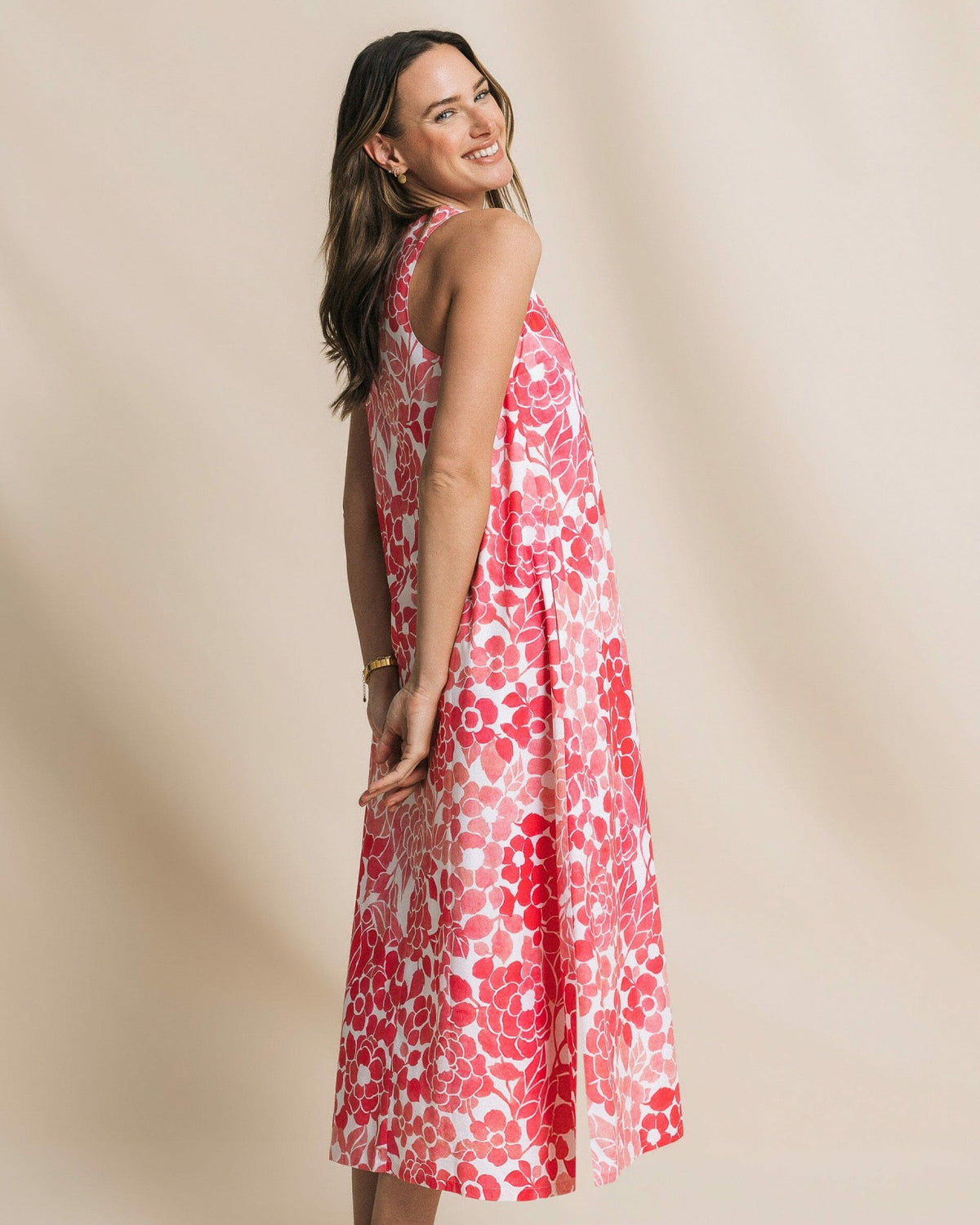 Serena Printed Maxi Dress | Southern Tide Women