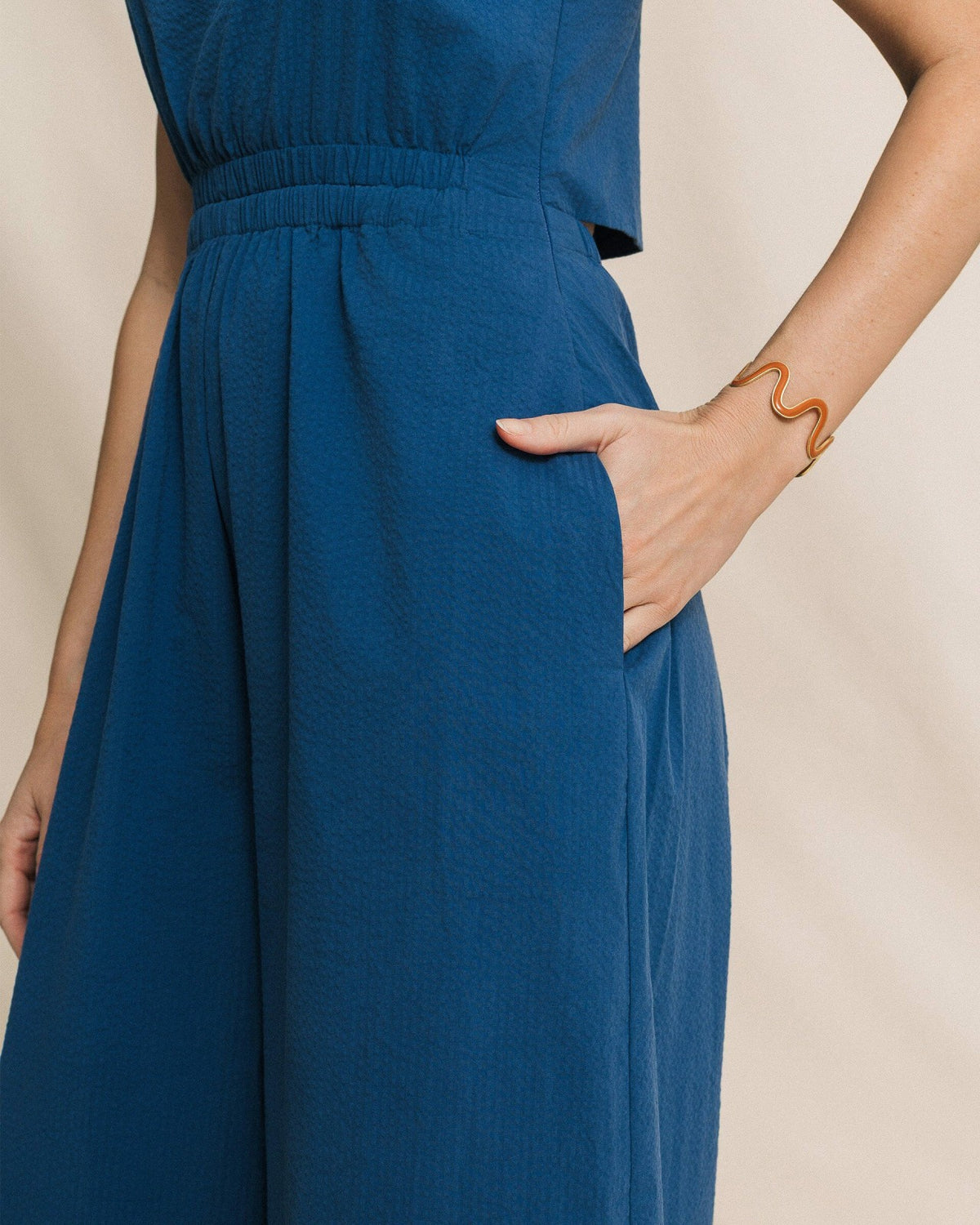 Jill Seersucker Jumpsuit | Southern Tide Women
