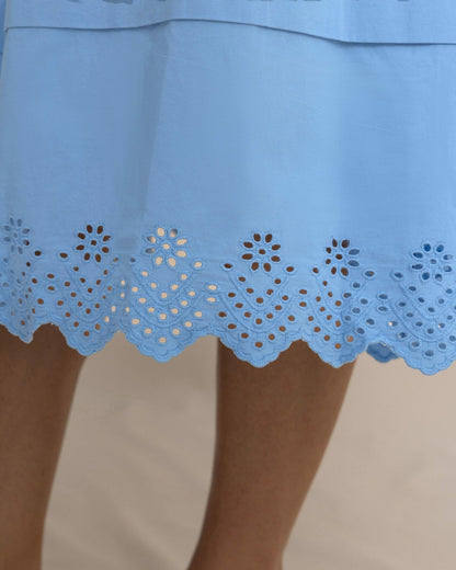 Gigi Eyelet Midi Skirt | Southern Tide Women|Sale
