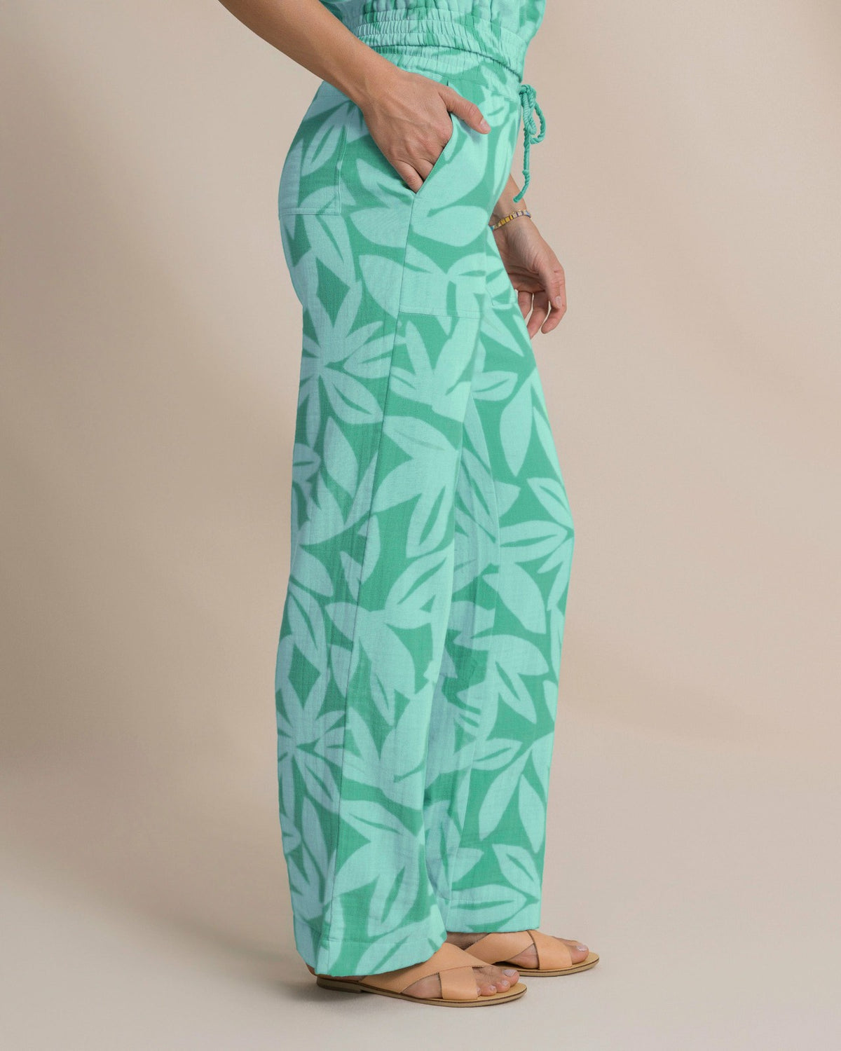 Laken Printed Wide Leg Pant | Southern Tide Women|Sale