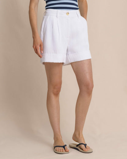 Larkin Tailored Cuff Short | Southern Tide Women|Sale