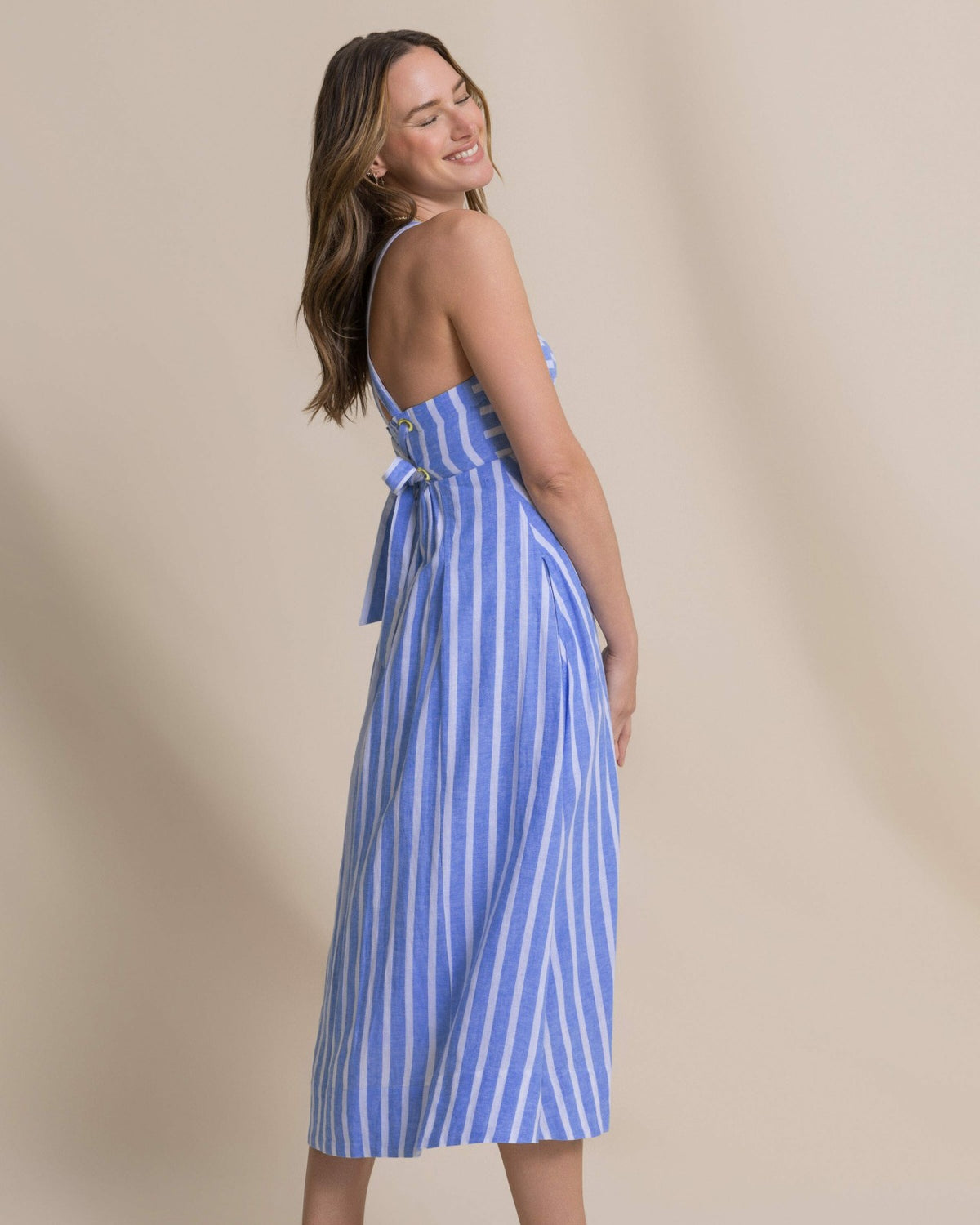 Cinzia Striped Cross Strap Dress | Southern Tide Women|Sale