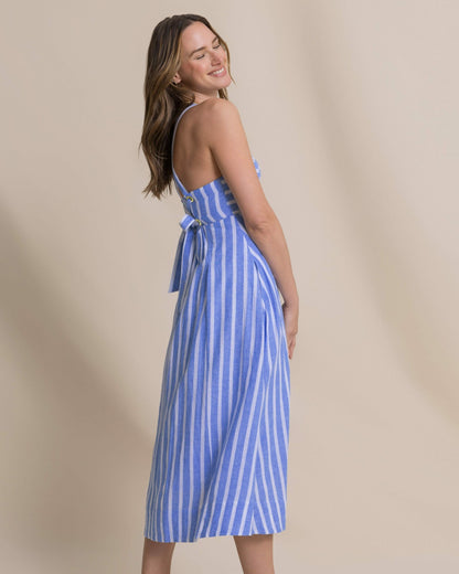 Cinzia Striped Cross Strap Dress | Southern Tide Women|Sale
