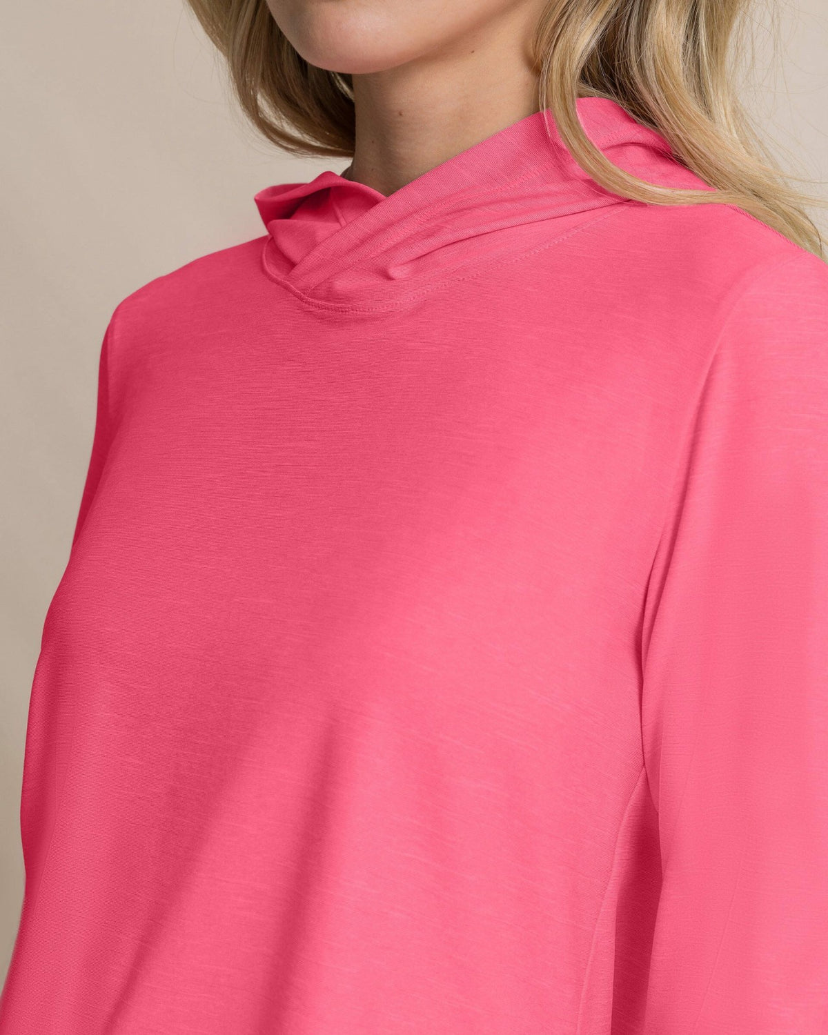 Linley Performance Hoodie - Island Pink | Southern Tide Women|Sale
