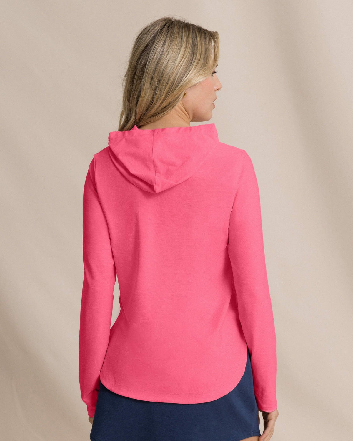Linley Performance Hoodie - Island Pink | Southern Tide Women|Sale