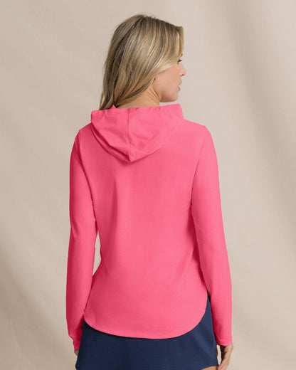 Linley Performance Hoodie - Island Pink | Southern Tide Women|Sale
