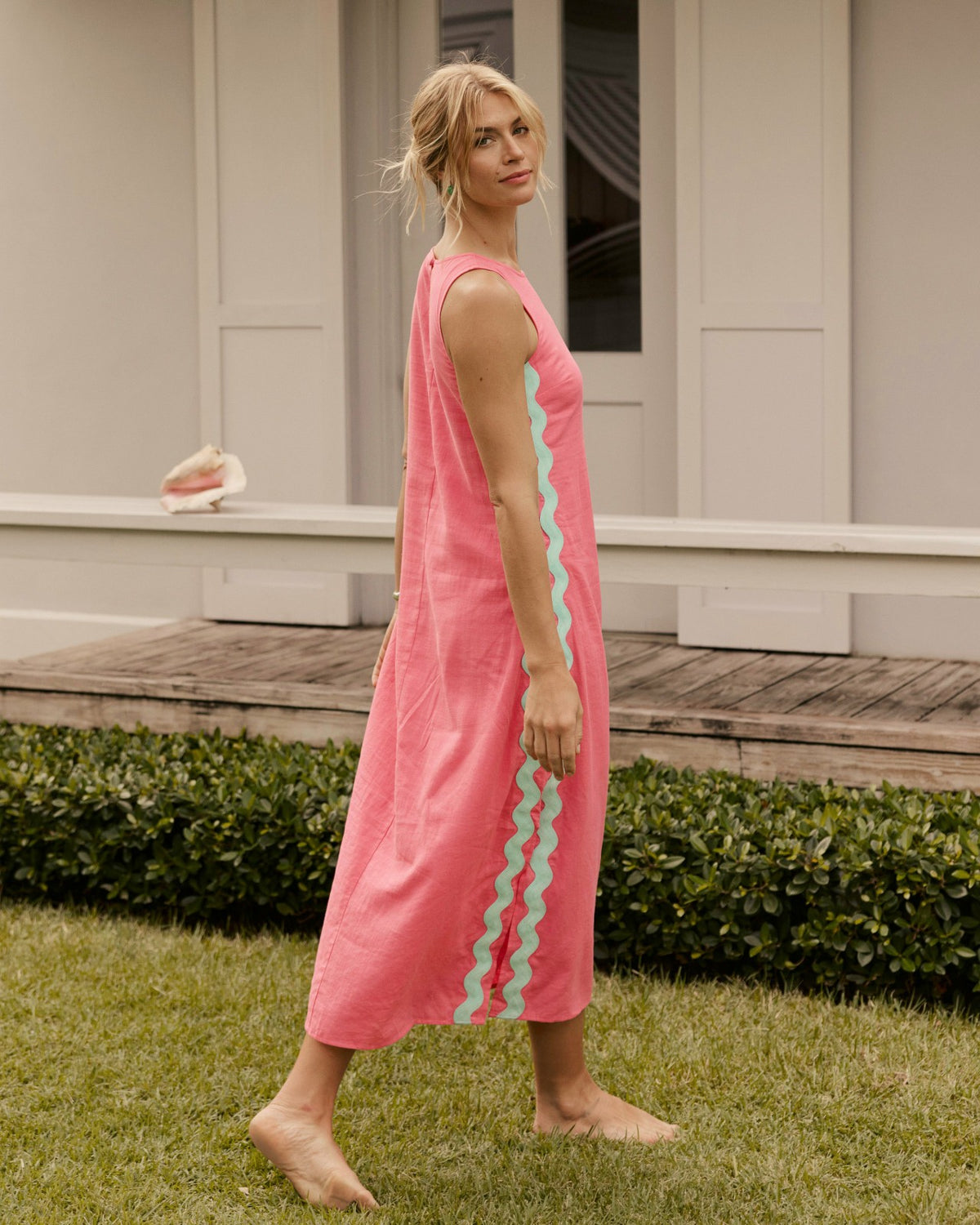 Zalia Side Stripe Maxi Dress | Southern Tide Women|Sale