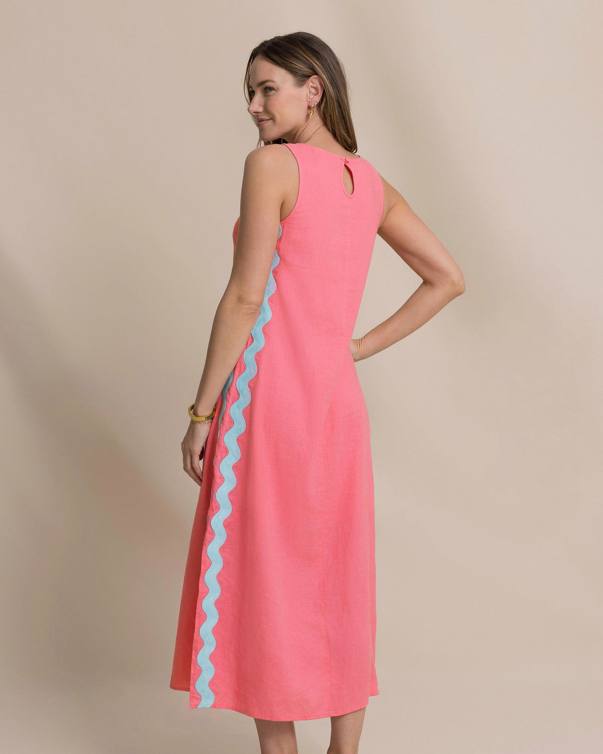 Zalia Side Stripe Maxi Dress | Southern Tide Women|Sale