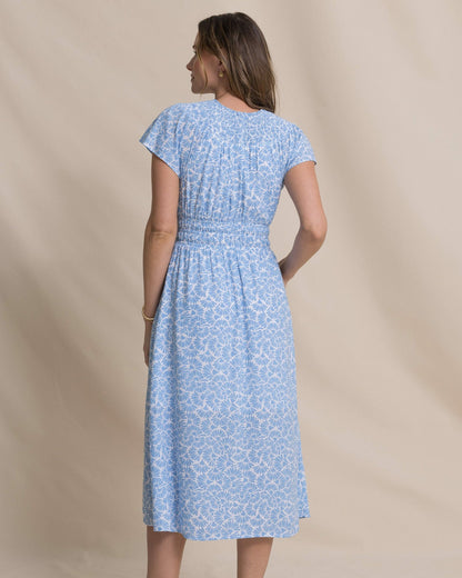 Clementine Flutter Sleeve Midi Dress | Southern Tide Women|Sale