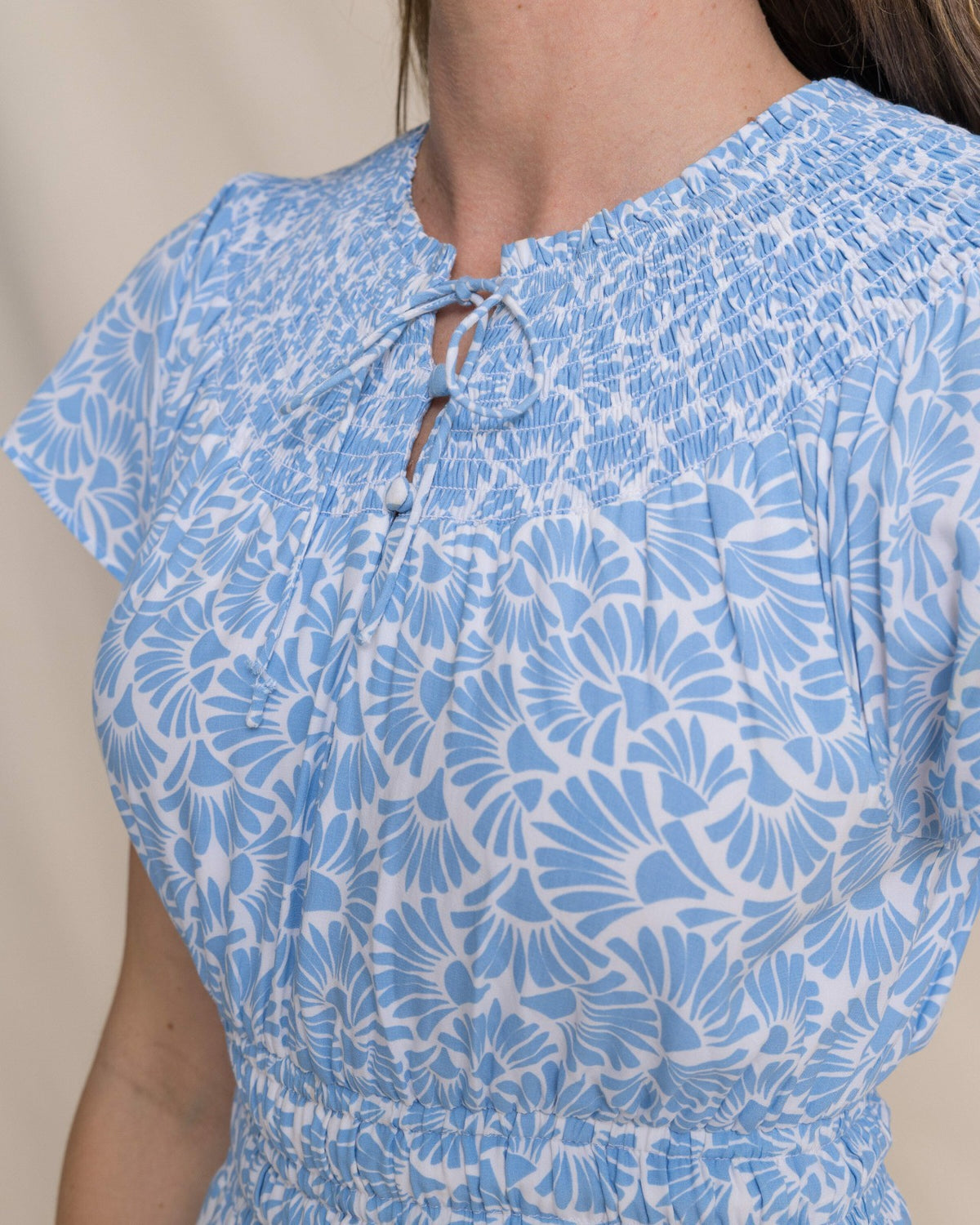 Clementine Flutter Sleeve Midi Dress | Southern Tide Women|Sale