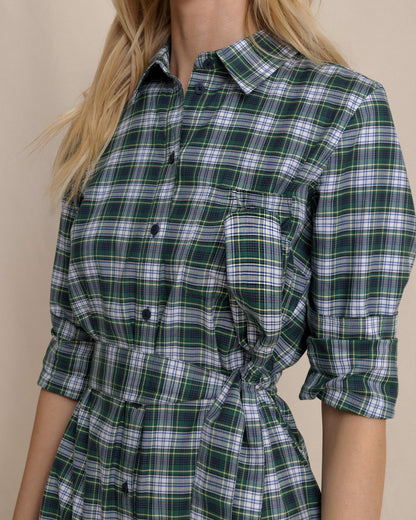Trista Gordan Tartan Shirt Dress | Southern Tide Women|Sale