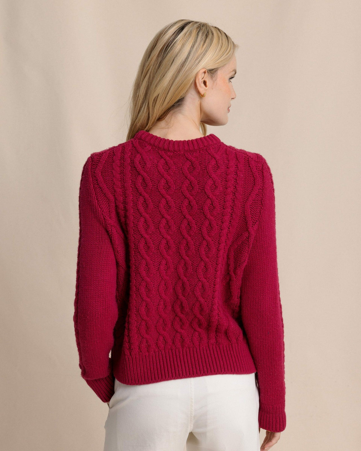 Connie Cable Knit Sweater | Southern Tide Women|Sale