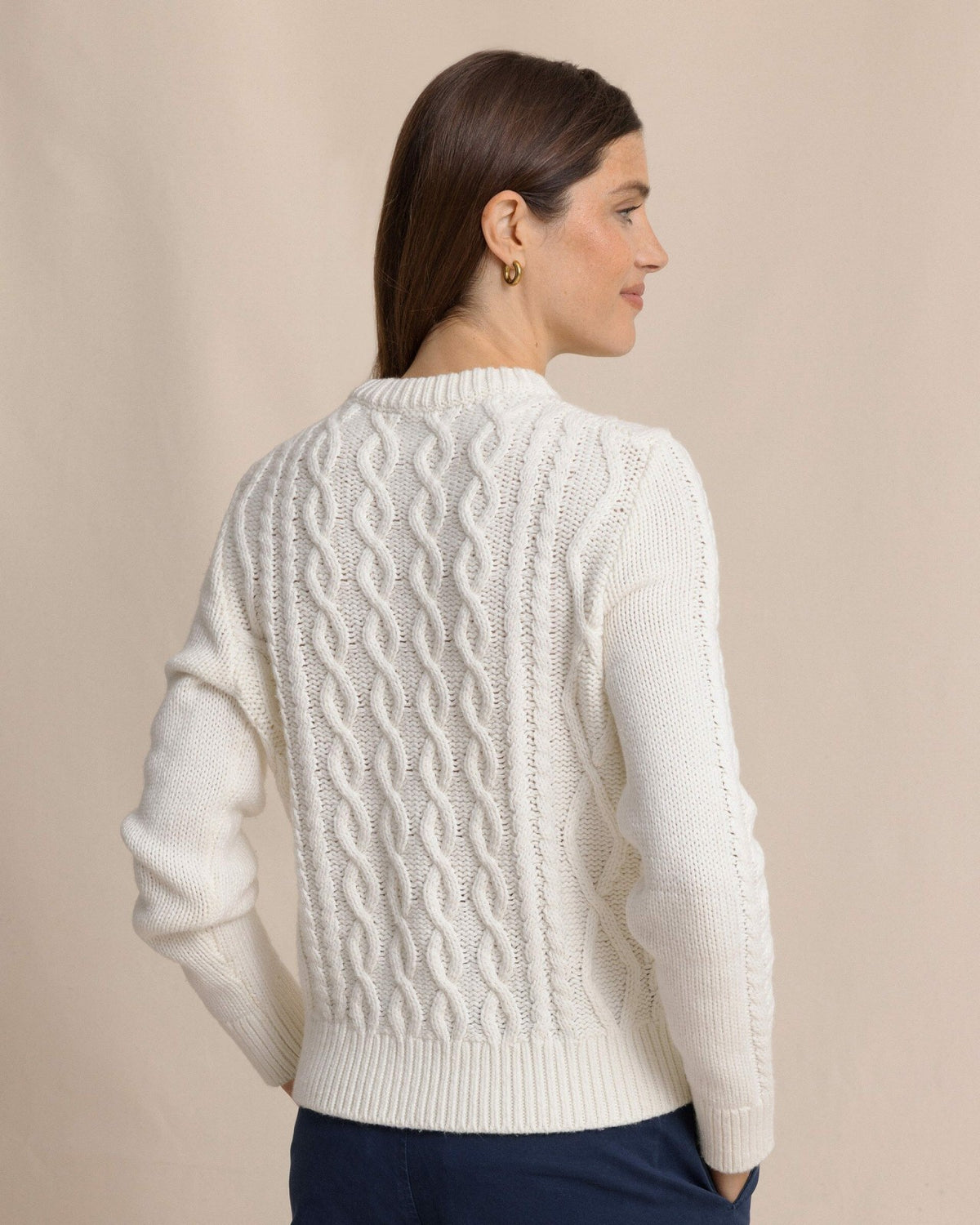 Connie Cable Knit Sweater | Southern Tide Women|Sale