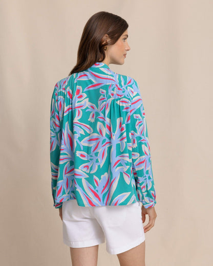 Bonni Vintage Gardens Blouse | Southern Tide Women|Sale