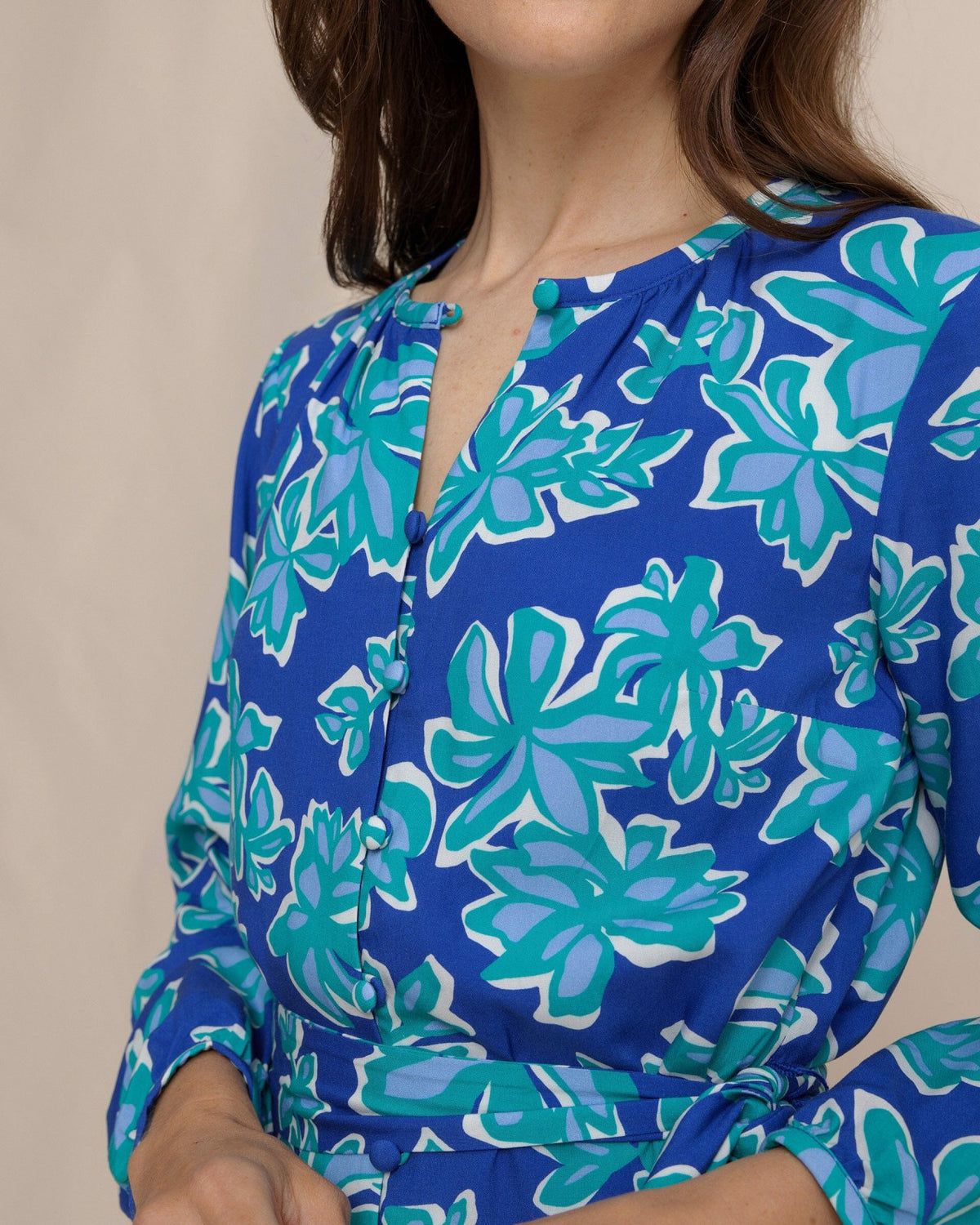 Merritt Forever Blooming Long Sleeve Dress | Southern Tide Women|Sale