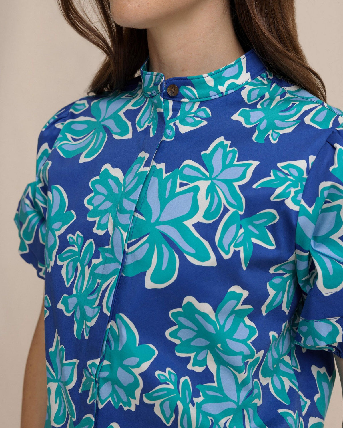 Payge Poplin Top | Southern Tide Women|Sale