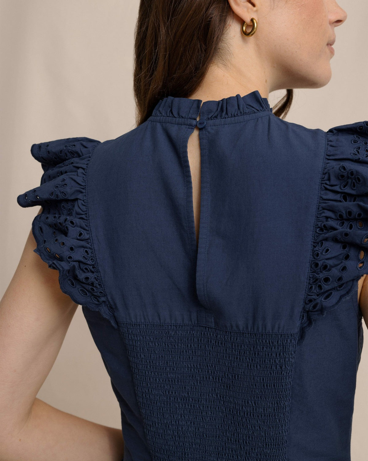 Rebekah Eyelet Midi Dress | Southern Tide Women|Sale