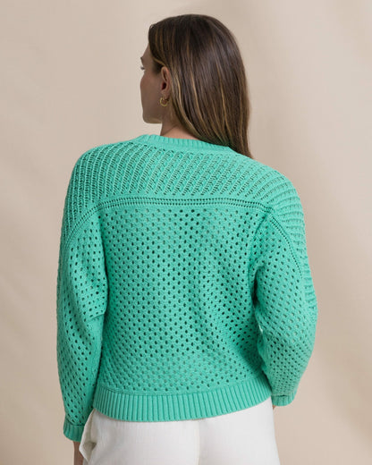 Ophelia Open Stitch Sweater - Florida Keys | Southern Tide Women|Sale