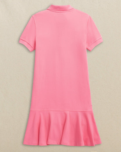 Skipjack Dropwaist Polo Dress - Sea Pink | Southern Tide Women|Kids|Sale