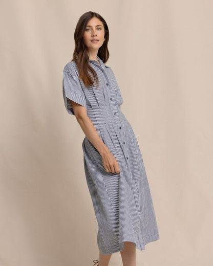 Bobbie Tucked Waist Shirtdress | Southern Tide Women|Sale