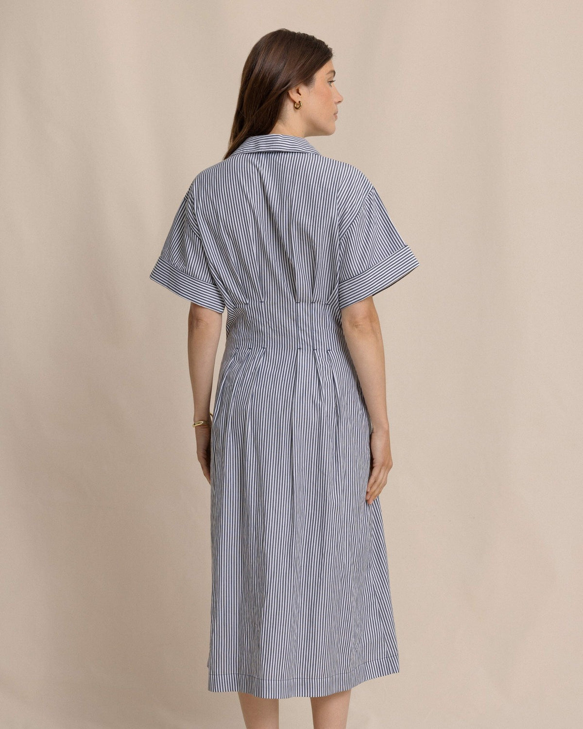 Bobbie Tucked Waist Shirtdress | Southern Tide Women|Sale