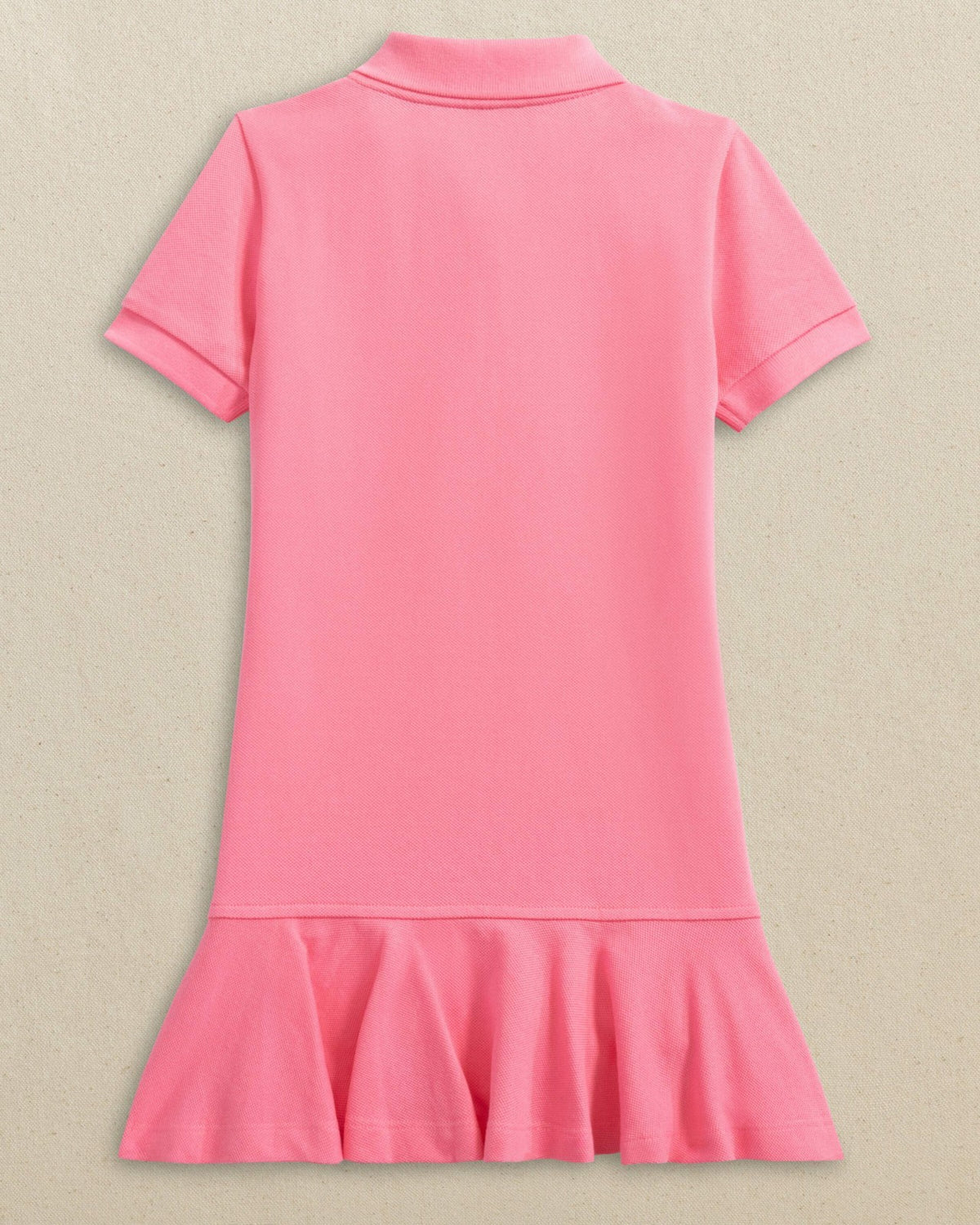 Girls Skipjack Dropwaist Polo Dress - Sea Pink | Southern Tide Women|Kids
