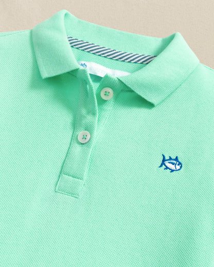 Girls Skipjack Dropwaist Polo Dress - Gulf Shores| Southern Tide | Southern Tide Women|Kids