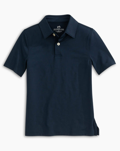 Boy's Preppy Driver Performance Polo Shirt | Southern Tide Kids