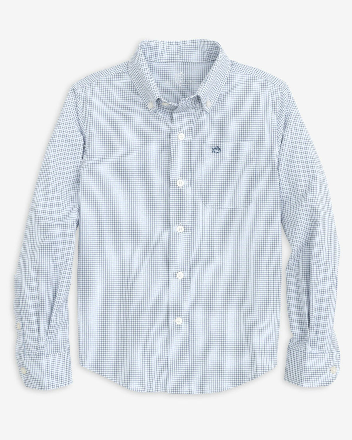 Youth Intercoastal Rosemont Tattersall Sport Shirt | Southern Tide Kids