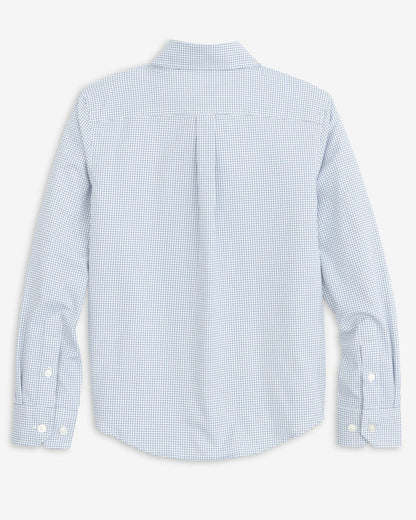 Youth Intercoastal Rosemont Tattersall Sport Shirt | Southern Tide Kids
