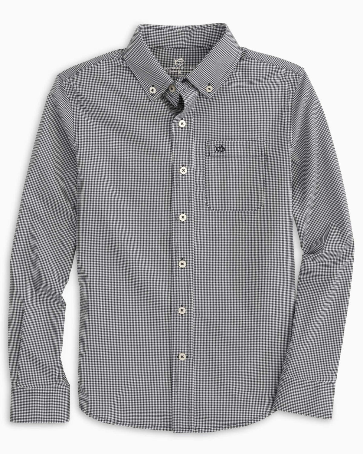 Boy's Intercoastal Mini Gingham Button Down Shirt | Southern Tide Kids